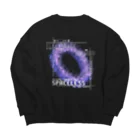 HYBS FOR MEのまわるまわる Big Crew Neck Sweatshirt