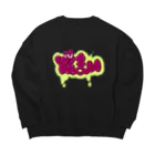 りょうたのどんまいグラフィティ  Big Crew Neck Sweatshirt