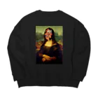 TAKETO KOSHINOのBREAK MONA-LISA Big Crew Neck Sweatshirt