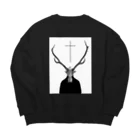 penoitrodのBone&Cross Big Crew Neck Sweatshirt