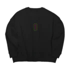 s ᴜ ɪのネオンサウナ Big Crew Neck Sweatshirt