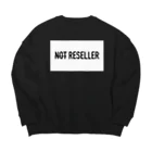 NOT RESELLER by NC2 ch.のNOT RESELLER BRAND NAME ver. ビッグシルエットスウェット