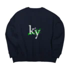 k2yのk2y-world Big Crew Neck Sweatshirt