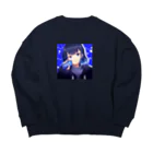 次郎の次郎ロンT Big Crew Neck Sweatshirt