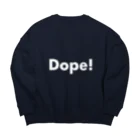 yossibleのDope! Big Crew Neck Sweatshirt