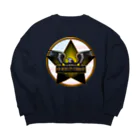 Ａ’ｚｗｏｒｋＳのアメリカンイーグル-AMC-THE STARS AND STRIPES WATERMARK Big Crew Neck Sweatshirt