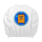 Ａ’ｚｗｏｒｋＳのクマったハコクマ Big Crew Neck Sweatshirt