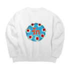 ルナ犬SHOPの愛cake Big Crew Neck Sweatshirt