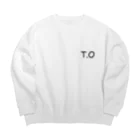 T.OのNO STOP の T.Oスウェット Big Crew Neck Sweatshirt