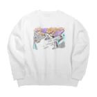 Young_GGの地球環境保護団体 Big Crew Neck Sweatshirt