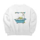 岡田治己(Haruki Okada)のBathtub Big Crew Neck Sweatshirt