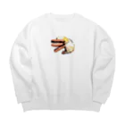 ムムムムンの10分前 Big Crew Neck Sweatshirt