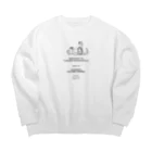 アボカドと愉快な服屋さんのアボカドと愉快な服屋1弾 Big Crew Neck Sweatshirt