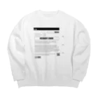 O₊TWのRECOVERY LIQUID Big Crew Neck Sweatshirt