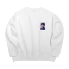 たなかの幼少期21AW Big Crew Neck Sweatshirt