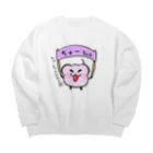 ＼ニッコリンチョ！！／のちゅーちゃん Big Crew Neck Sweatshirt