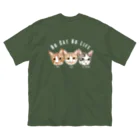 みきぞーん｜保護猫 ミッキー画伯と肉球とおともだちのrui & ram &ta-cha Big T-Shirt