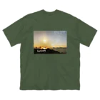 水彩屋のSunset Big T-Shirt