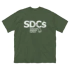 Too fool campers Shop!のSDCsキャンペーン ハイジ＠キャンプコラボ(白文字) ビッグシルエットTシャツ