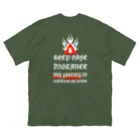 schwartz supply.のKeep Safe Distance ビッグシルエットTシャツ