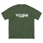 GUILD-WAGMI_from_NTPのWAGMI Item Bigrogo-white ビッグシルエットTシャツ