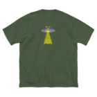 “すずめのおみせ” SUZURI店のabduction? ビッグシルエットTシャツ