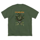 TakiGreen SHOPの“Skull Medusa” Big T-Shirt