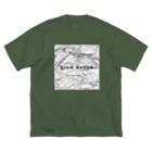 Clum bunchのくしゃくしゃくしゃくしゃ Big T-Shirt