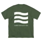 THIS IS NOT DESIGNの生乾き、すみません。SORRY FOR MUSTY TEE ビッグシルエットTシャツ