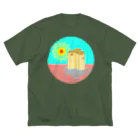 LalaHangeulの柱状節理 Big T-Shirt