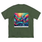 koyayubiのボリンジャーバンド Big T-Shirt