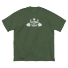 TGTの【The Power Of Protein】ホワイト Big T-Shirt