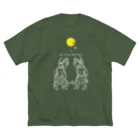 Bo tree teeのNight Fever ビッグシルエットTシャツ