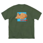 うさぎちゃんアイランドのTAIYAKI ビッグシルエットTシャツ