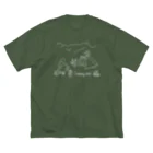 mmfumの今夜は山でキャンプしよう（濃い色専用) Big T-Shirt