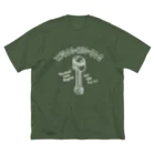 Too fool campers Shop!のW PUSTON01(白文字) ビッグシルエットTシャツ