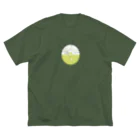 CapsparkのCapspark  万物を照らす光 Green ビッグシルエットTシャツ