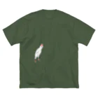 calcalののびのび白文鳥 Big T-Shirt