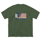 ARCHI TSHIRTの断面パース ビッグシルエットTシャツ