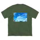 chami_graphの龍神雲 ビッグシルエットTシャツ