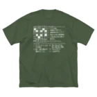 SF210のクロスワードパズル（ホワイト） Big T-Shirt