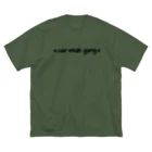 car wash gang SUZURI店のTAGB ビッグシルエットTシャツ