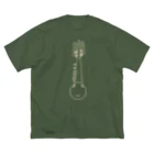 マニアックいんど音楽グッズのサロード 루즈핏 티셔츠