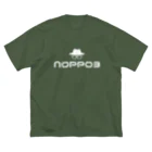 【NOPPO3】の【NOPPO3】オリジナルロゴグッズ ビッグシルエットTシャツ