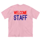 ainarukokoroのWELCOME STAFF ビッグシルエットTシャツ