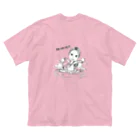 桃花のミネリちゃん(バレエバージョン) ビッグシルエットTシャツ