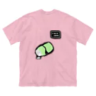 Yuuutsuの一日一膳(善) ビッグシルエットTシャツ