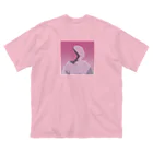 spdrlilyのPink Body  Big T-Shirt