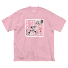 ＯＫダイレクト　powered by SUZURIの桃の花の下で ビッグシルエットTシャツ