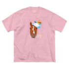 UMAGLOVEのHappy Hopper ビッグシルエットTシャツ